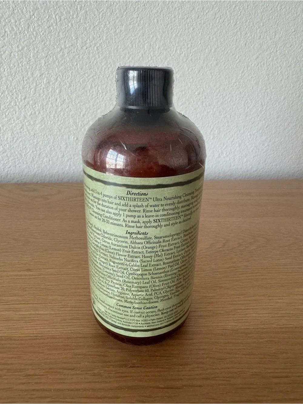 WEN by Chaz Dean Six Thirteen Ultra Nourishing Cleansing Treatment, 12 Fl Oz